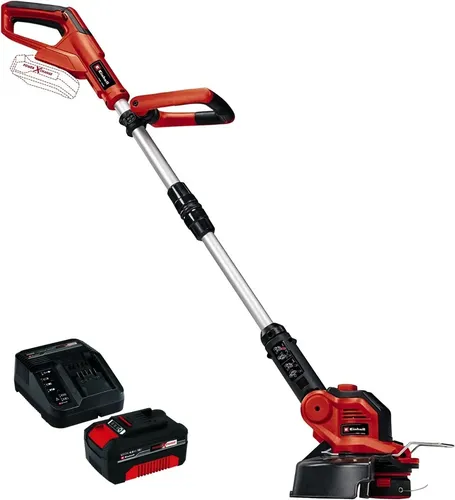 Bordeadora Inalambrica Einhell Ge-ct 18/28 + Starter Kit 4a  Rojo