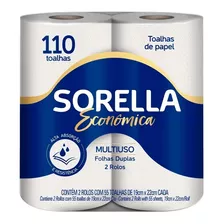 Papel Toalha Sorella - Kit Com 5 Unidades