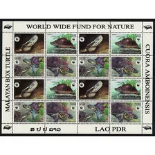 Fauna Wwf - Tortuga De Caja - Laos 2004 - Hojita Mint