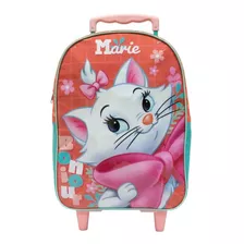 Mochila Mala De Rodinhas 16 Marie Bonjour Disney Xeryus