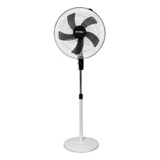 Ventilador De Pie 20 Pulgadas Oscilante Con 5 Palas Tivoli Color De La Estructura Blanco Color De Las Aspas Negro Diámetro 20 Material De Las Aspas Plasticas