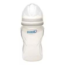 Mamadeira Kuka Soft Silicone Ortodôntico 250ml Transparente