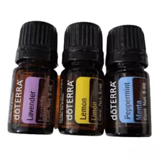 Kit Introduccion Doterra, Lavanda, Limon Y Menta 5 Ml