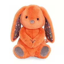 B Toys Plush Bunny Animal De Peluche Súper Suave Naran...