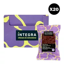 Integra - Bocados Maní Y Chocolate - Caja X 20 Unidades
