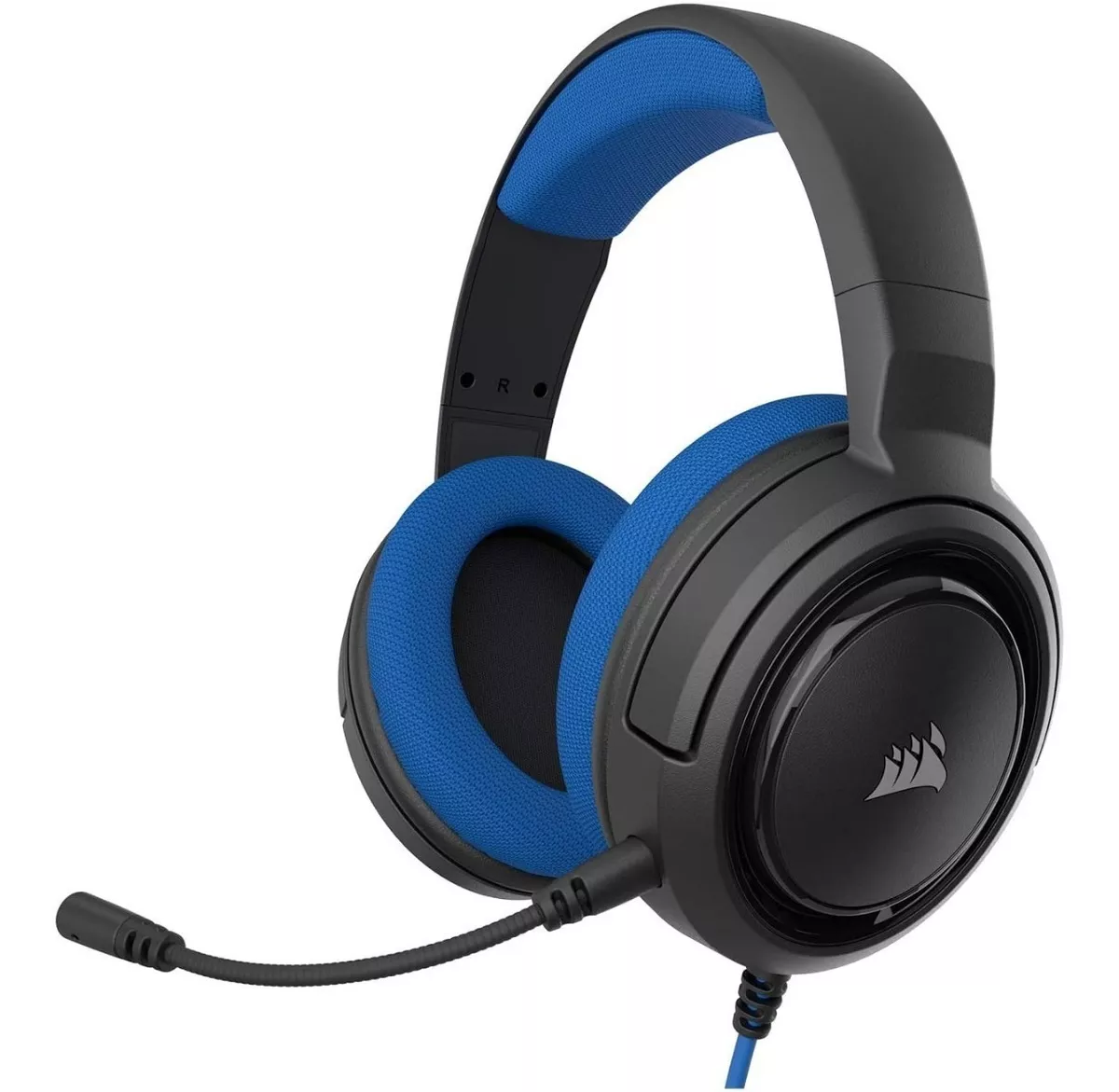 Auriculares Headset Gamer Corsair Hs35 Blue Estéreo