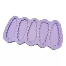 Molde De Silicone Paleta Presilhas Stiletto Com Escalope