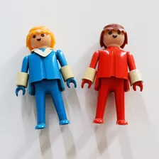 Lote 2 Boneco Playmobil Trol Brinquedo Anos 80