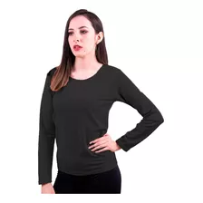 Blusas Para Damas Termica Unitalla Cuello Redondo Afelpada