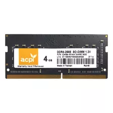 Memoria Ram Acpi Ddr4 2666 Sf20gm7-mf50gm