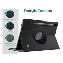 Capa Case Tablet Giratória + Película Samsung Tab S7 Fe 12.4