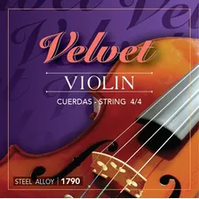 Encordado Velvet Para Violín 4/4