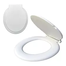 Tampa De Vaso Assento Sanitário Universal Oval Branco