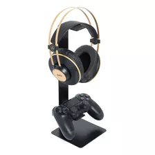 Suporte De Mesa Para Headset E Joystick/ Controle Videogame