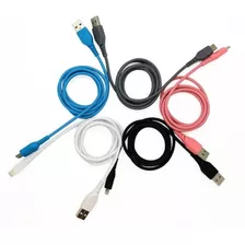 Cable Usb Carga Rapida Tipo Micro Usb A Usb 2amp Color Blanco