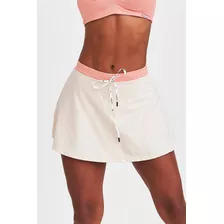 Shorts Saia Com Cadarço Off White Caju Brasil Academia