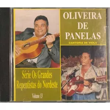 Cd Oliveira De Panelas - Cantoria De Viola