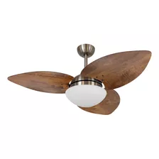 Ventilador Teto Volare Bronze Dunamis S3 Rádica Imbuia 127v