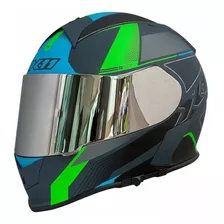 Capacete X11 Revo Pro Flagger Motociclista Viseira Extra