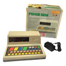 Brinquedo Antigo Pense Bem Da Tectoy Anos 80 Com 3 Livros Fu