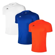 Kit 3 Camisas Penalty Masculinas X Treino Varias Cores