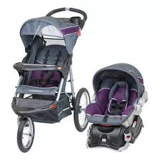 Carriola Baby Trend Expedition Jogger Portabebe Llantas Aire Color Elixer Chasis Gris