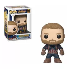 Figura De Acción Capitán América Infinity War 26466 De Funko Pop!