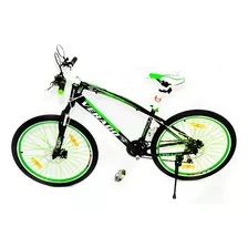 Verado Montaña Mtb Shimano Disco Suspension 21 Cambios Sport Color Verde