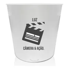 Kit 2 Baldes De Pipoca Personalizados - Luz, Camera