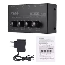 Muslady Mini Amplificador De Fone De Ouvido Estéreo