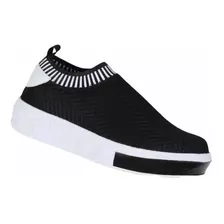 Tênis Feminino Sneaker It Shoes Slipon Meia Knit Calce Fácil