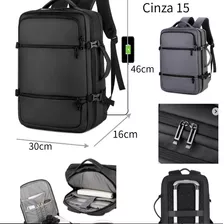 Mochila Executiva Para Viagem Expansível Entre 27-40 Litros