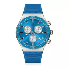 Reloj Swatch Blue Is All Yvs485 Original Color De La Correa Azul Color Del Bisel Azul Color Del Fondo Azul