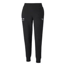 Calça Feminina Moletom Bmw Motorsport Puma Preta