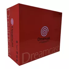 Caixa Vazia Sega Dreamcast Laranja Japones De Madeira Mdf