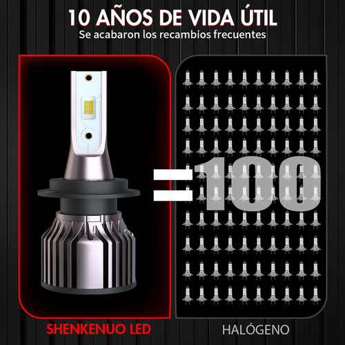 Kit De Focos H7 H11 Led De Luz Alta Y Baja Para Renault [u] Foto 7