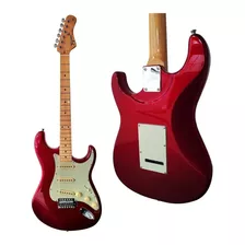 Guitarra Strato Tagima Tg-530 Maple - Mr Vermelho Metalico