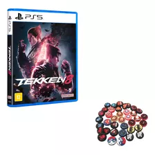 Jogo De Ps5 Tekken 8 Mídia Física + Borrachinha De Analógico