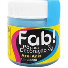 Pó Para Decoração Fab - Escolha As Cores