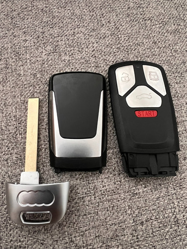 Carcasa Llave Control Proximidad Audi C/logo A4 A5 Q7 Sq7 Tt Foto 5