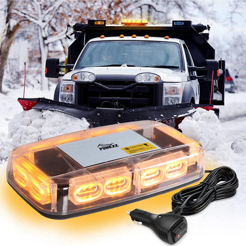 Luces Torreta Estrobo Codigo Leds Cob Policia Emergencia Foto 2