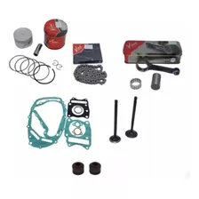 Kit Motor Dafra Apache 150 Biela Junta Válvulas Pistão 0.50m