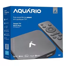 Smart Box Tv Aquário 4k Stv3000 Plus 16gb Rom 2gb Ram 