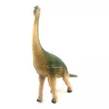 Dinosaurio De Juguete De Goma Cuello Largo Con Sonido 25 Cm 