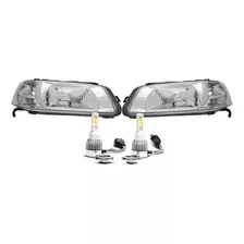 Juego Optica Vw Gol G3 2003 2004 2005 Sd +cree Led