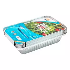 Bandeja De Aluminio D7 C/tapa 750ml - 320 Unidades