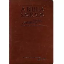 Bíblia Acf - Rcm - Mogno - Letra Gigante Palavras De Jesus Em Vermelho