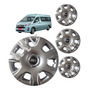 4 Tapones Polveras Rin 15 Yaris Hiace Negros Max Calidad!