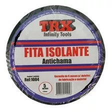 Fita Isolante 5 Mts Antichama Trx Kit 10 X 10 = 100 Fitas