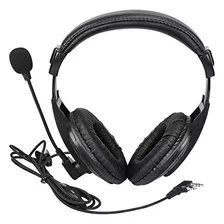 Retevis R-114 Vox Micrófono Boom Auriculares Sobre Oreja Con